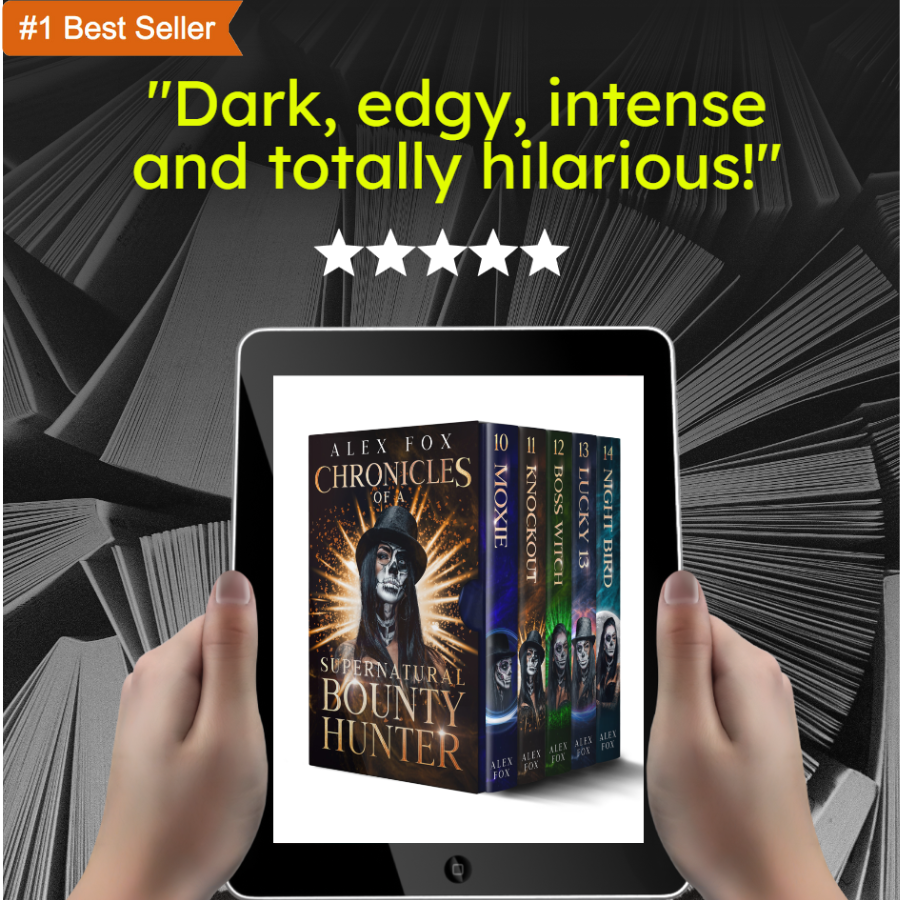 ONLINE EXCLUSIVE✨Chronicles of a Supernatural Bounty Hunter: Books 10-14 (eBooks)