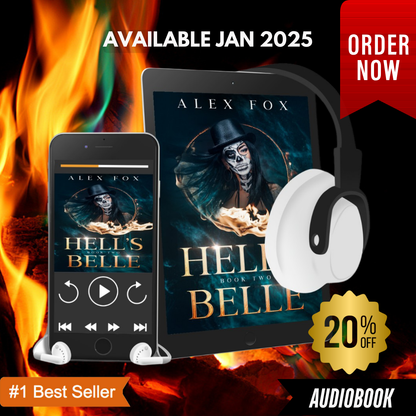 PRE-ORDER Hell's Belle: Audiobook 2 (Late Jan 2025 release)