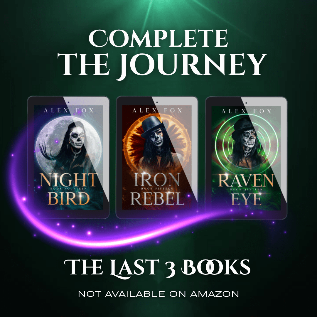 ⚜️The FINAL 3 SALE: Night Bird, Iron Rebel & Raven Eye (eBooks) - Alex Fox Books