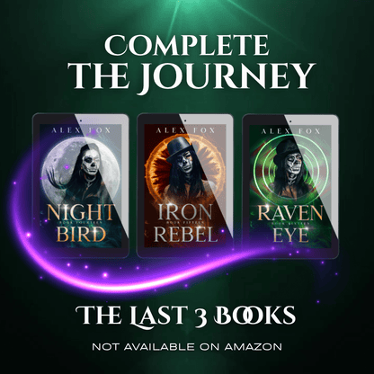 ⚜️The FINAL 3 SALE: Night Bird, Iron Rebel & Raven Eye (eBooks) - Alex Fox Books