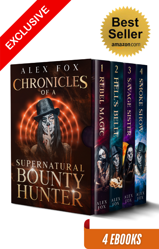 ⚡️FLASH Sale! 20% Off — Chronicles of a Supernatural Bounty Hunter: Books 1-4 (eBooks)