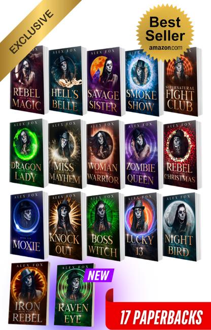 Own the Supernatural Bounty Hunter Saga—17 Bestselling Paperbacks!