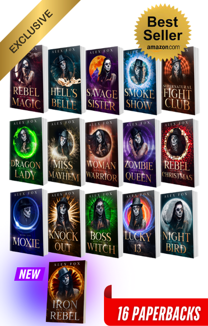 Own the Supernatural Bounty Hunter Saga—16 Bestselling Paperbacks!