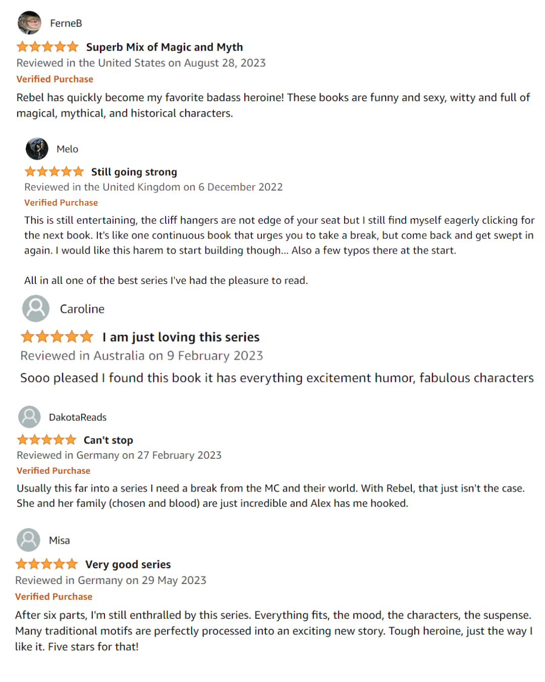 🔒SECRET SALE: 15% OFF 6-Book Bundle #10-15 (eBooks)