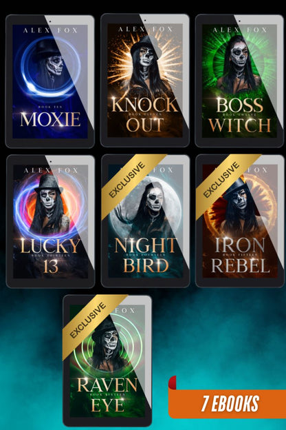 🔒SECRET SALE: COMPLETE YOUR COLLECTION 10 - 16 (7 eBooks) - Alex Fox Books