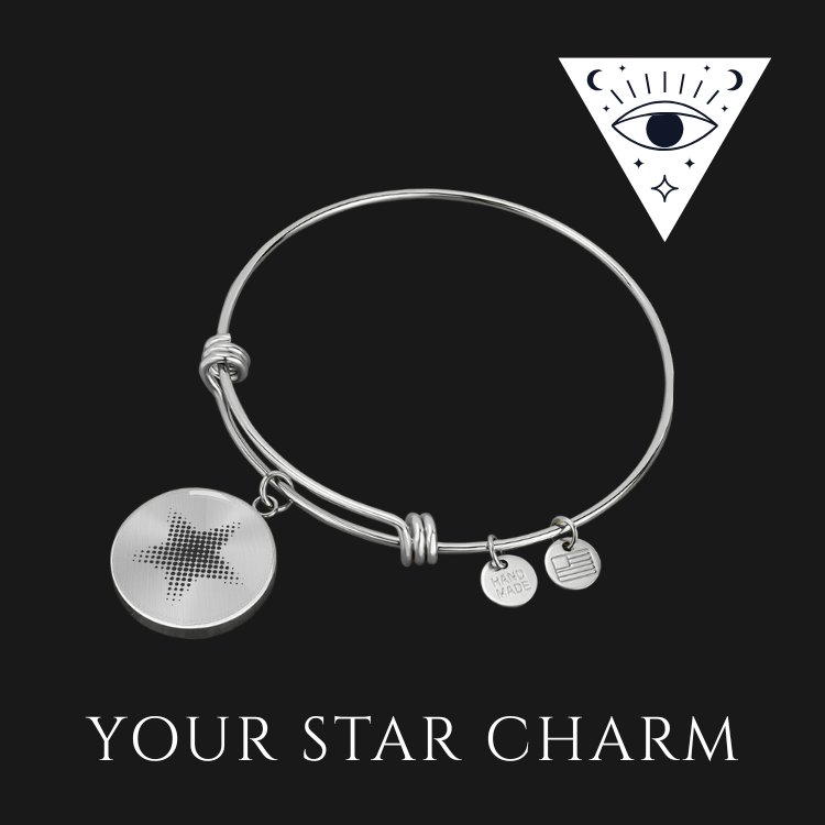 ✨Your Star Charm – Minimalist Celestial Pendant (Zodiac Witch Talisman)