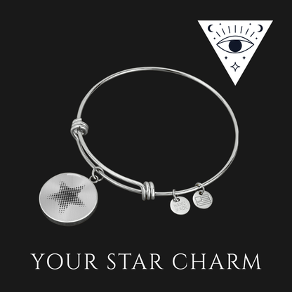✨Your Star Charm – Minimalist Celestial Pendant (Zodiac Witch Talisman)