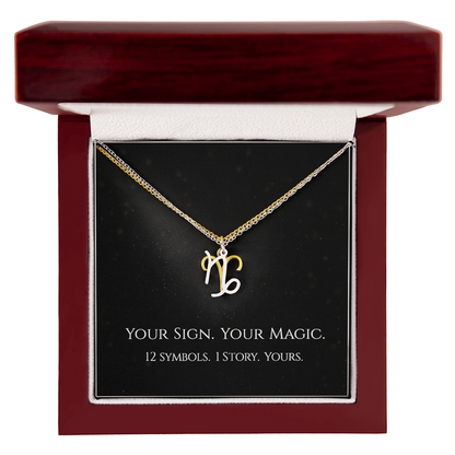 💫Birth Sign Zodiac Necklace – Minimalist Constellation Pendant (Zodiac Witch Talisman)